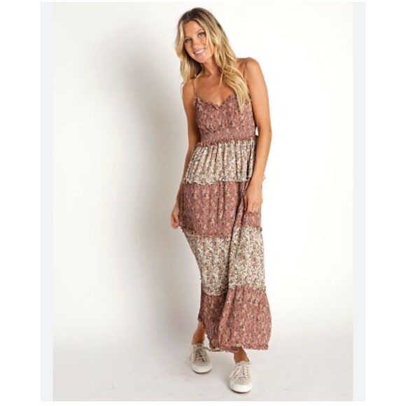 Show Me Your Mumu Emira Maxi Dress Floral Print Size XS - Picture 1 of 6